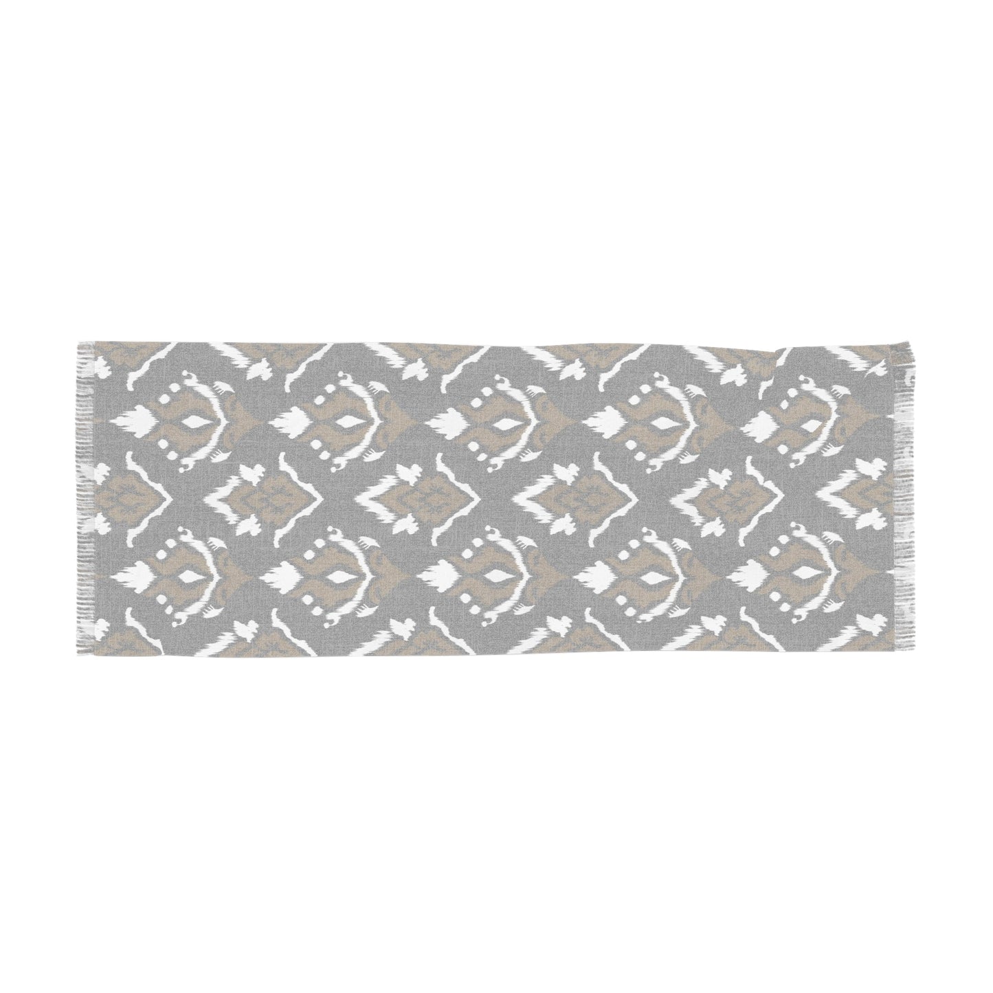 Scarf | Black & Gold | Ikat