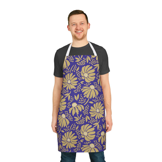 Apron | Purple & Gold | Bellis