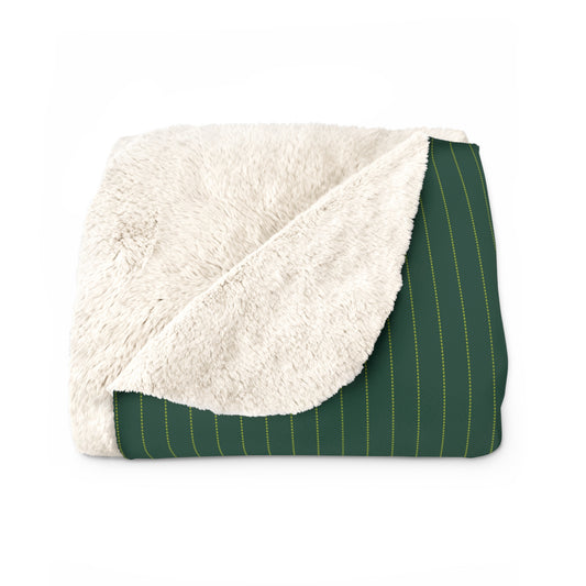 Sherpa Blanket | Eugene, Oregon | Pinstripe