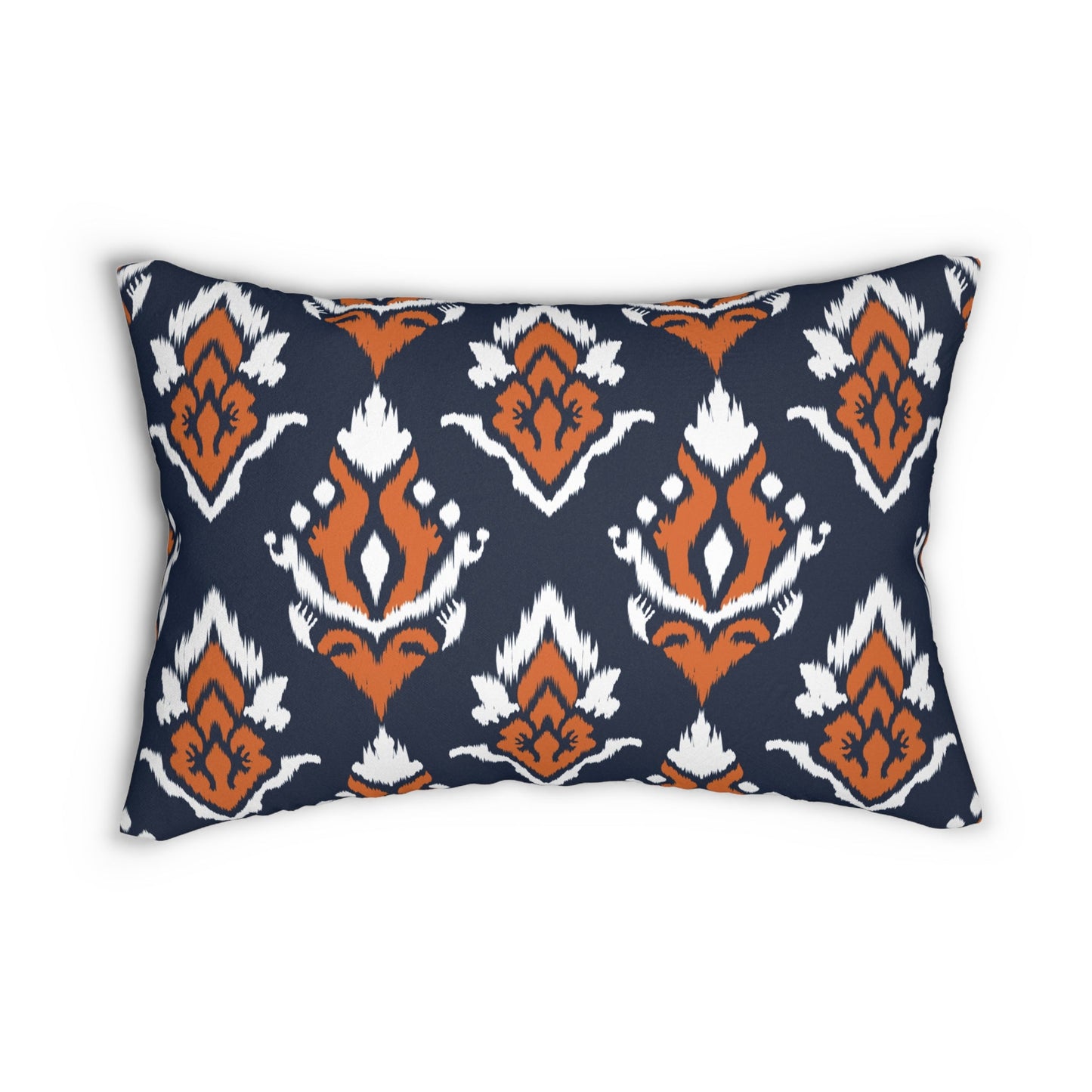 Pillow | Orange & Blue | Ikat