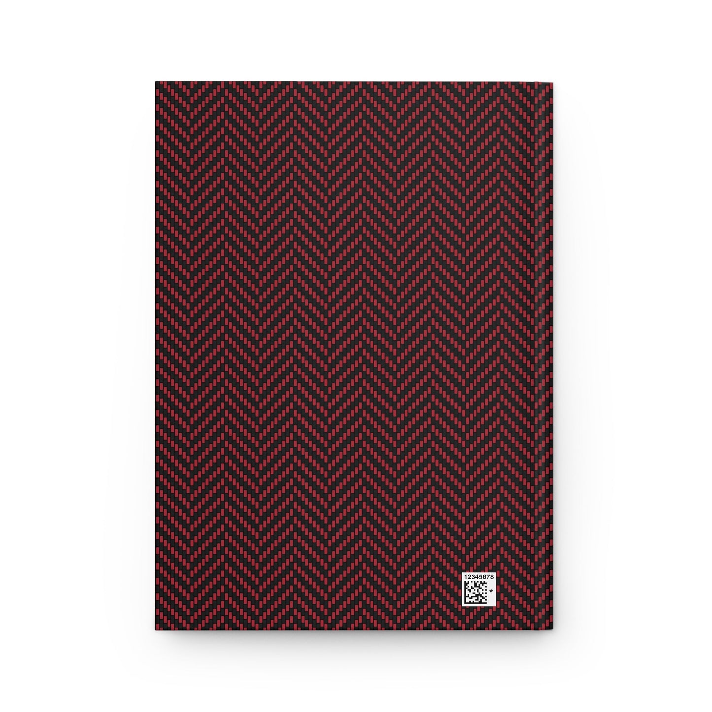 Journal | Red & Black | Herringbone