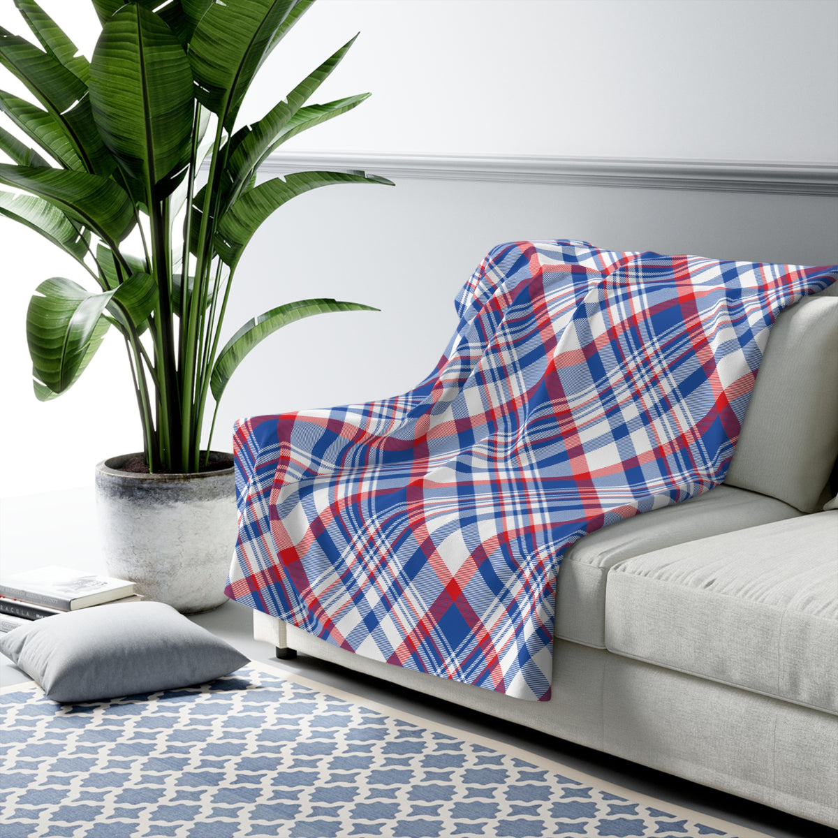 Sherpa Blanket | Lawrence, Kansas | Tartan