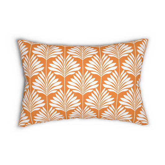 Pillow | Orange & White | Deco