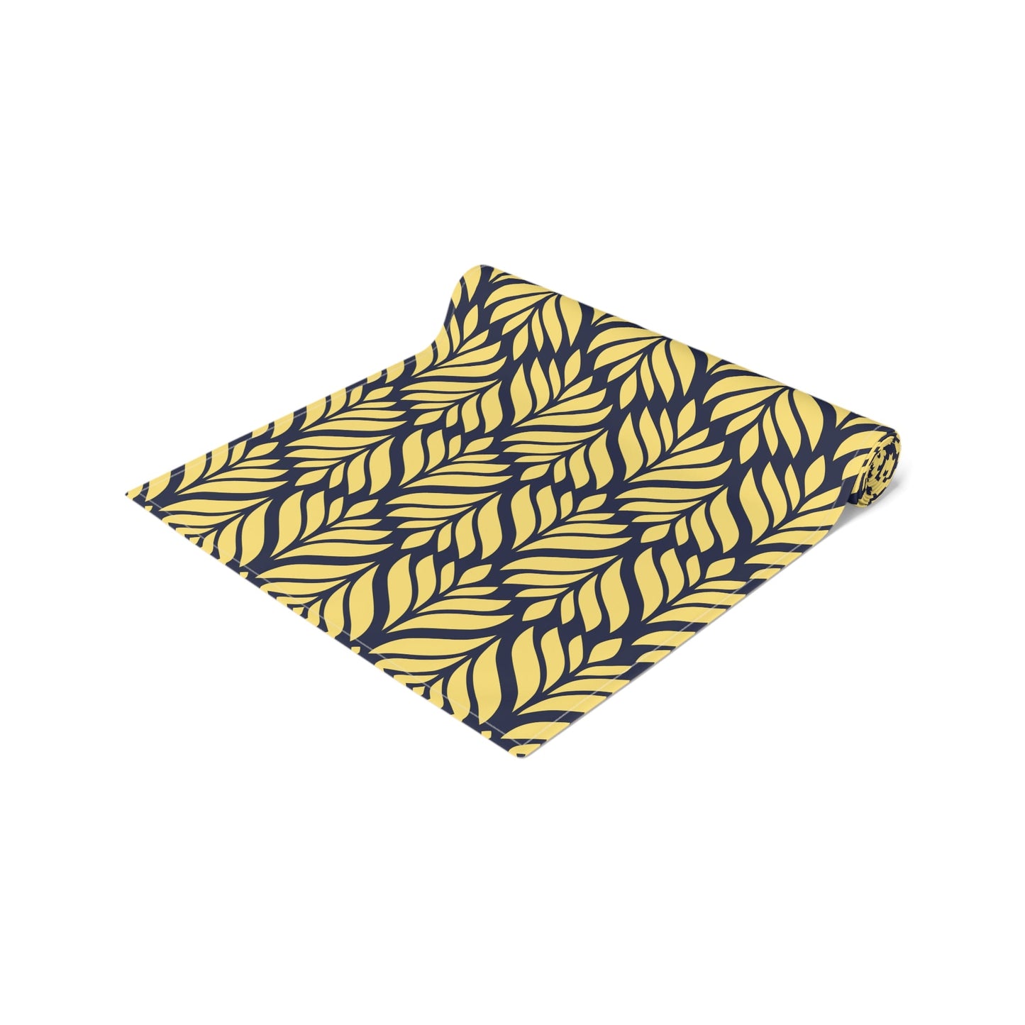 Table Runner | Yellow & Blue | Palm