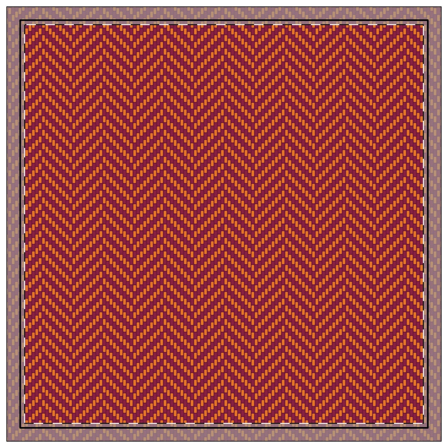 Napkins | Blacksburg, Virginia | Herringbone