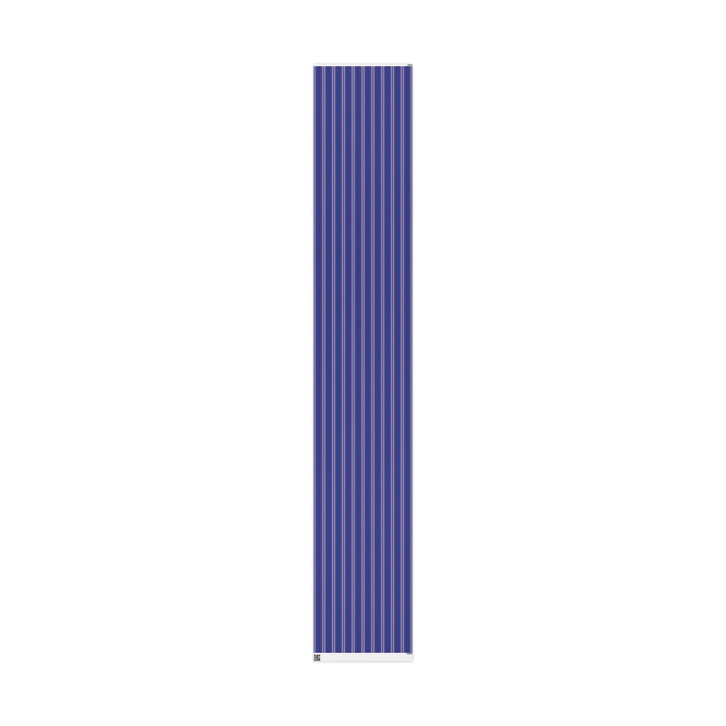 Gift Wrap | Bright Blue & Orange | Stripe