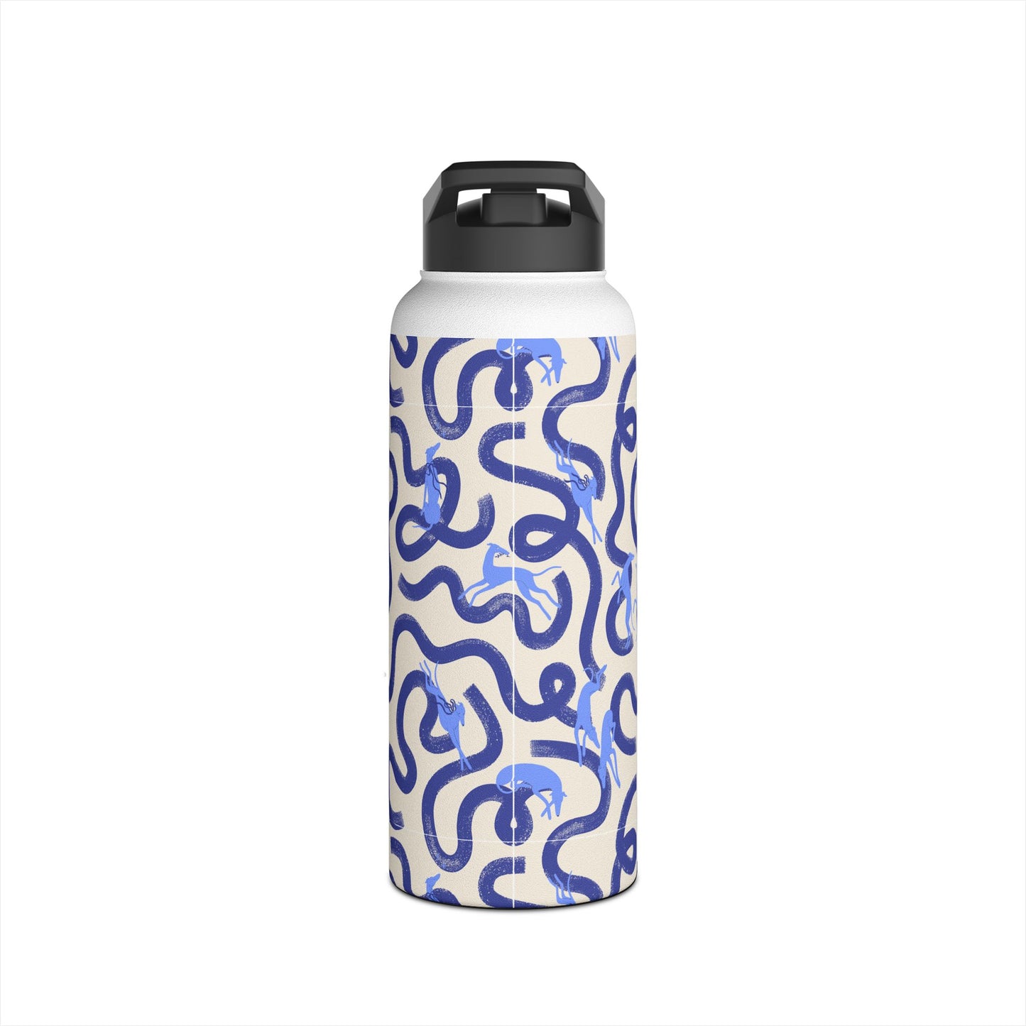 Insulated Water Bottle | Greyhounds | Blue Ribbon