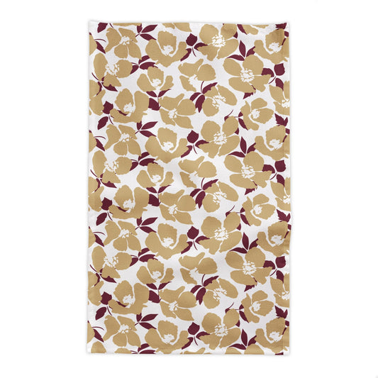 Tablecloth | Maroon & Gold | Poppy