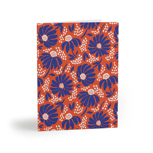 Notecards Set | Bright Blue & Orange | Bellis