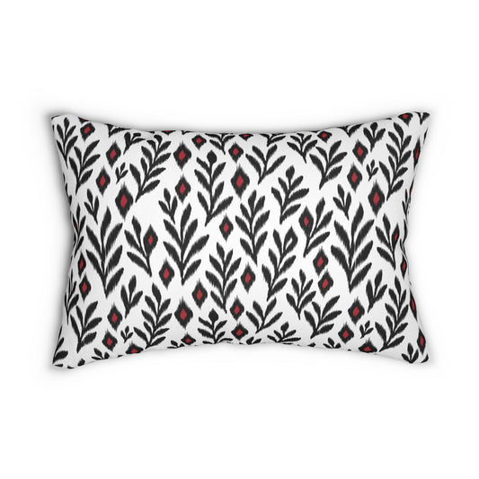 Pillow | Red & Black | Laurel
