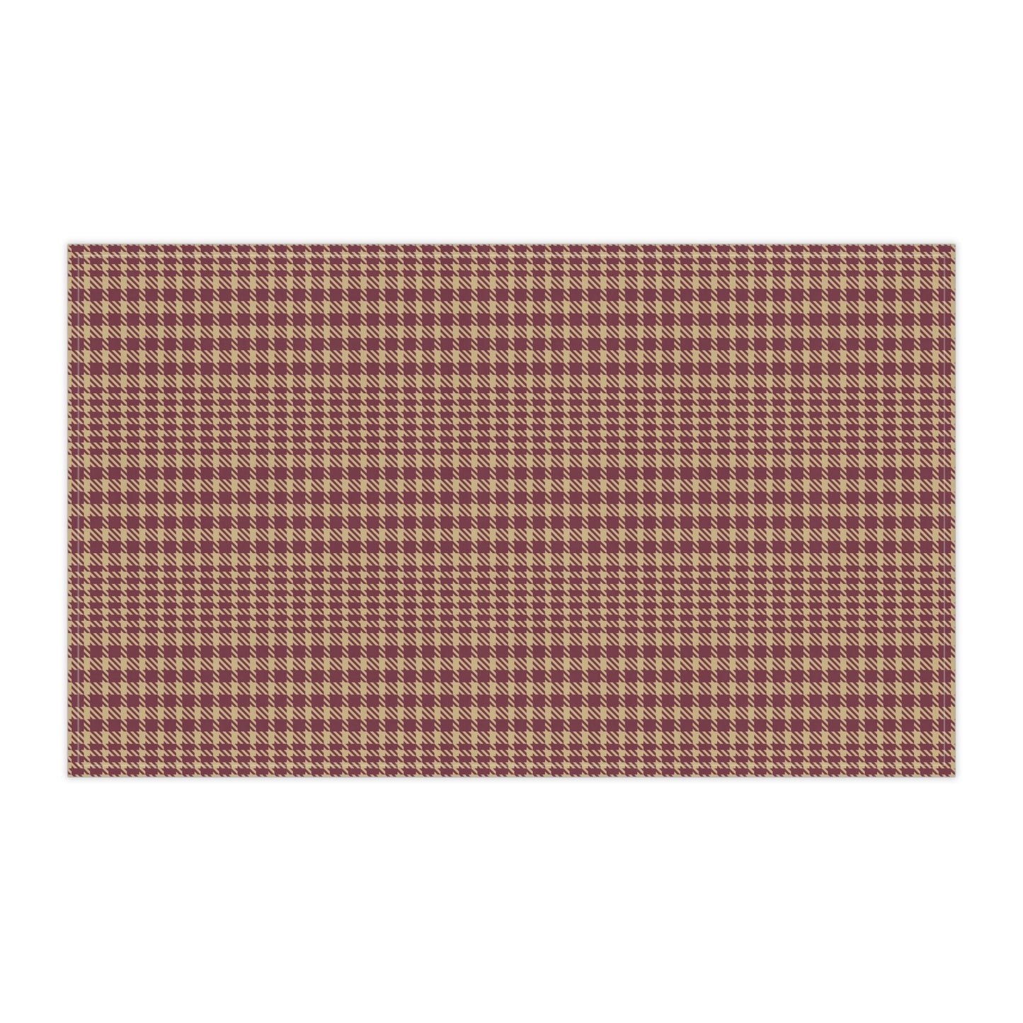 Tea Towels | Maroon & Gold | Tweed
