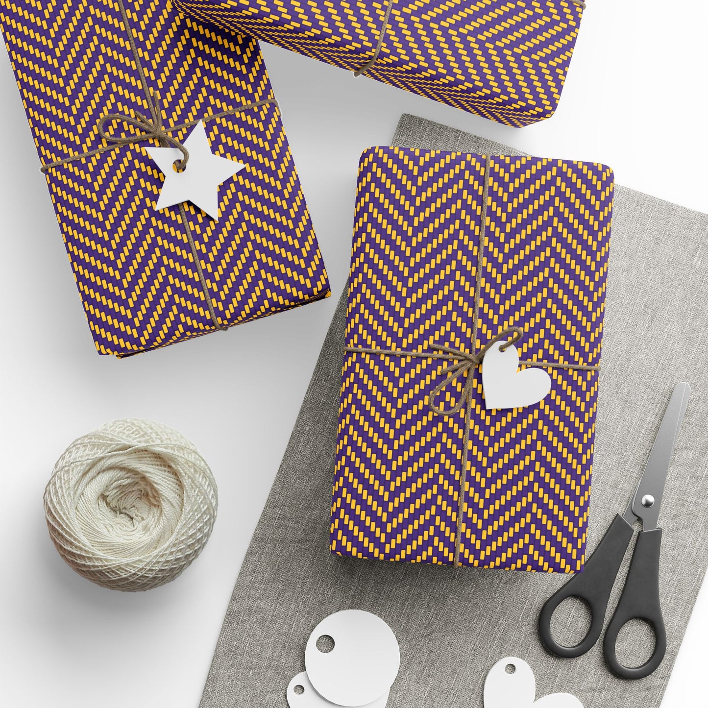 Gift Wrap | Baton Rouge, Louisiana | Herringbone