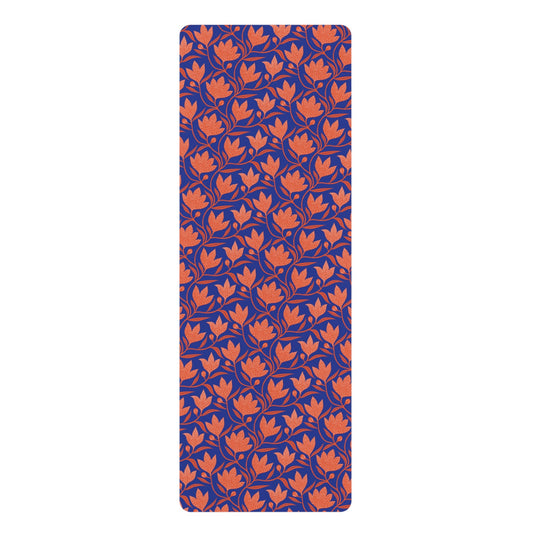 Yoga Mat | Bright Blue & Orange | Magnolia