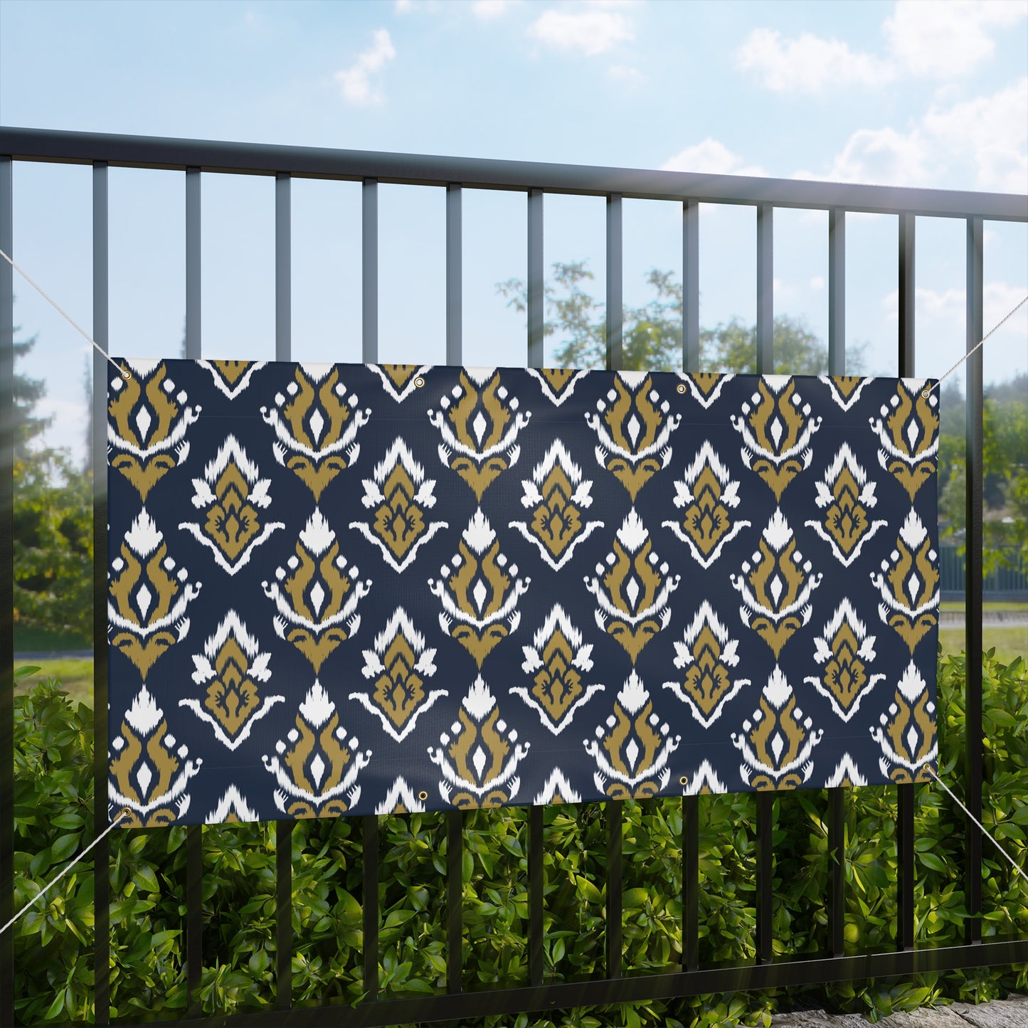 Banner | Notre Dame, Indiana | Ikat