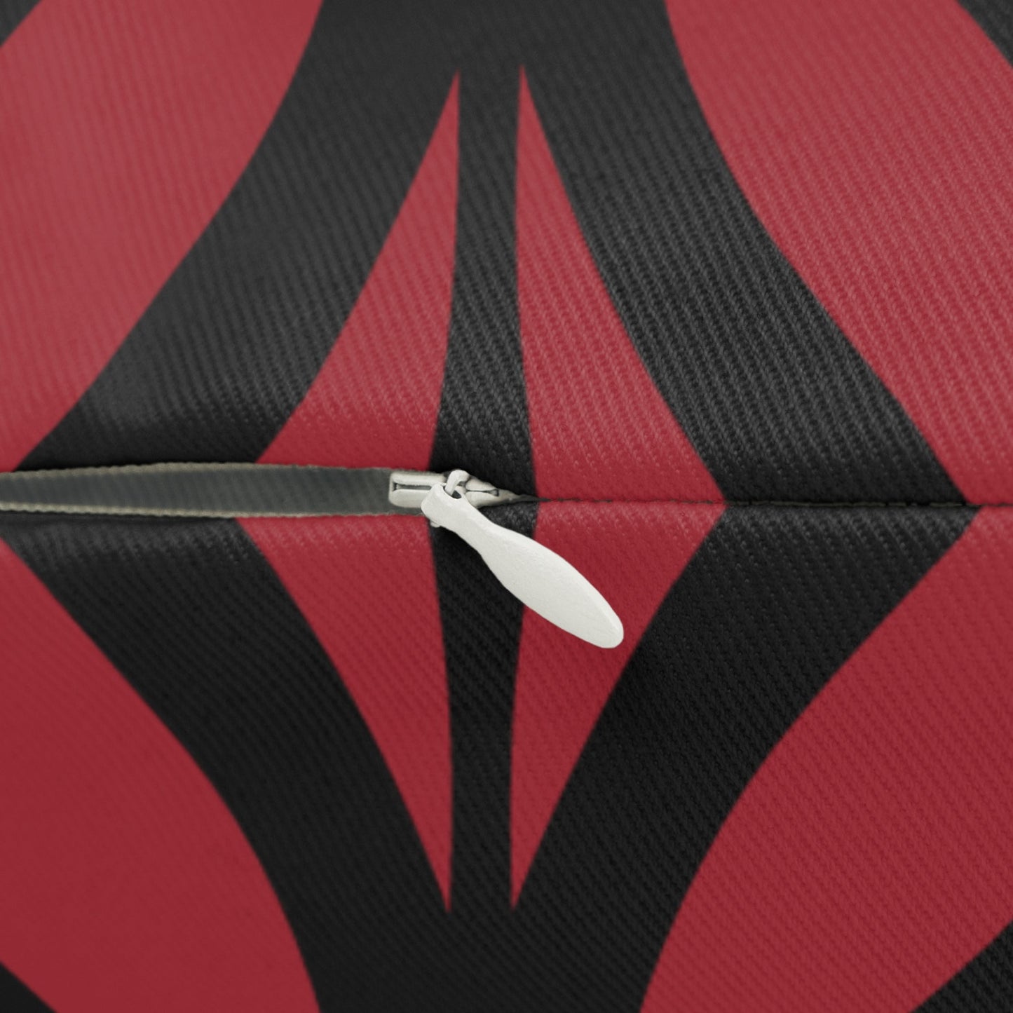 Pillow | Red & Black | Palm