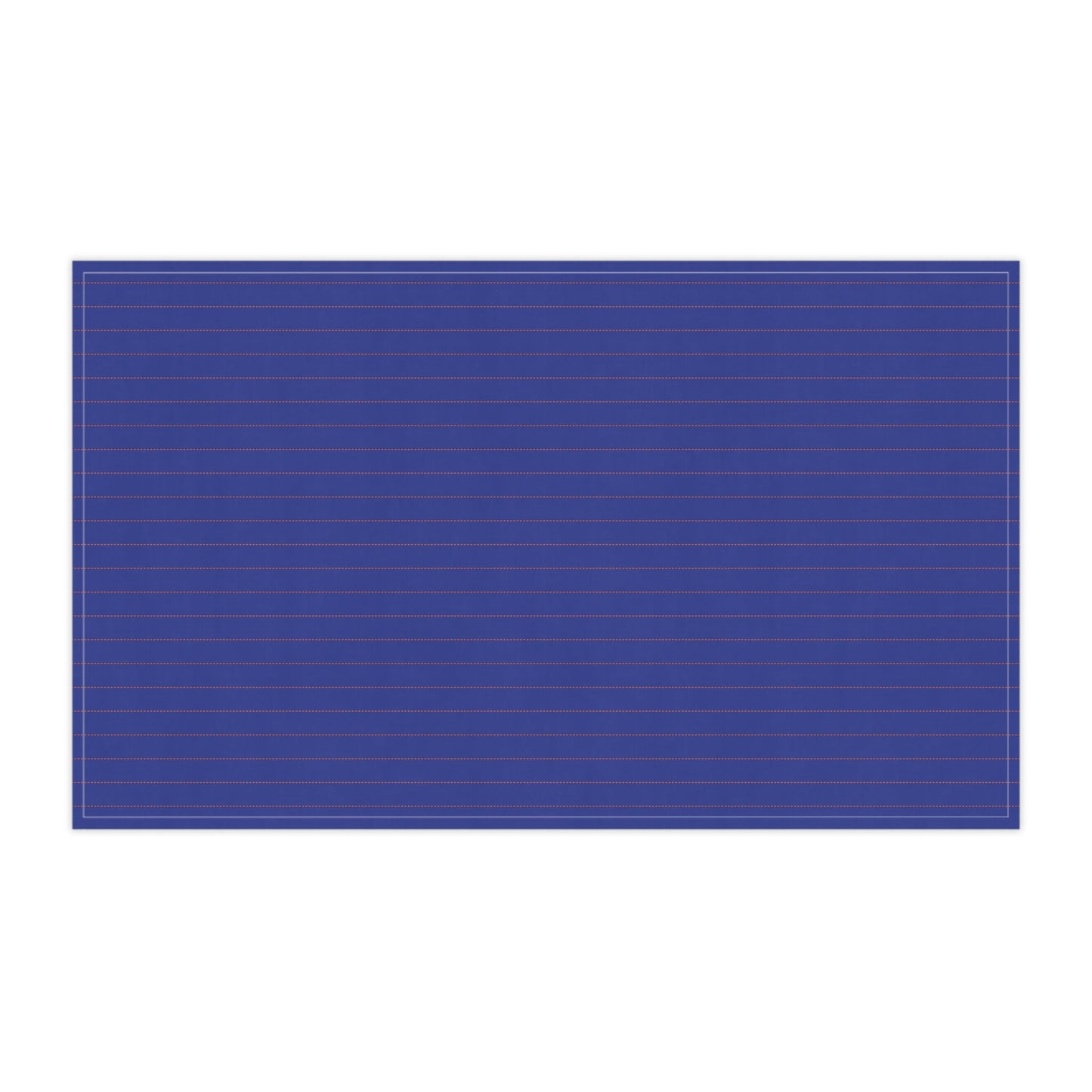 Tea Towels | Bright Blue & Orange | Pinstripe