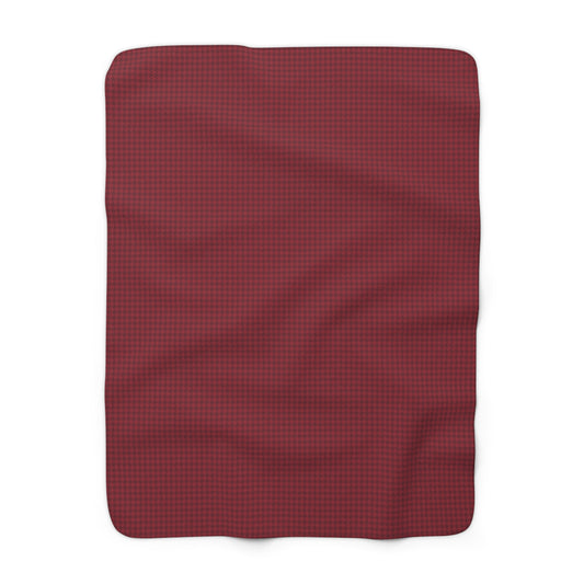 Sherpa Fleece Blanket | Tuscaloosa, Alabama | Houndstooth