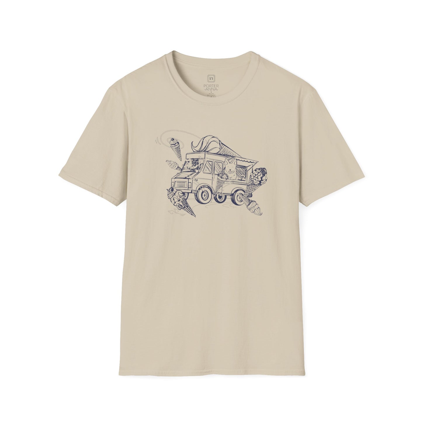 NYP Adult Tee | Cat Ice Cream