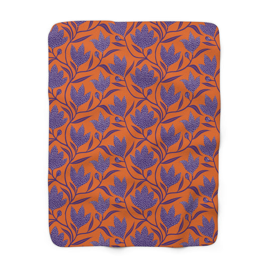Sherpa Fleece Blanket | Clemson, South Carolina | Magnolia