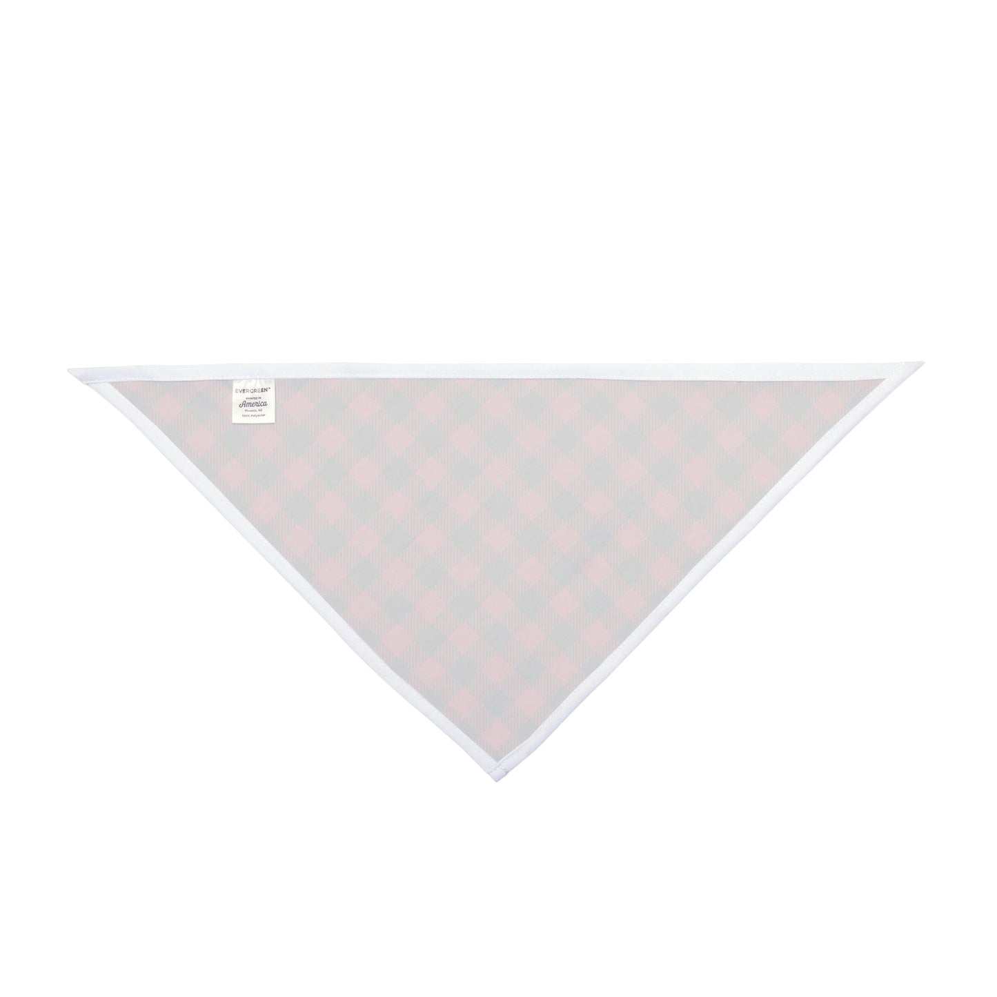 Pet Bandana | Red & Black | Gingham