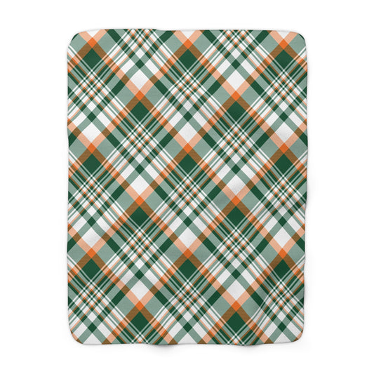 Sherpa Blanket | Miami, Florida | Tartan