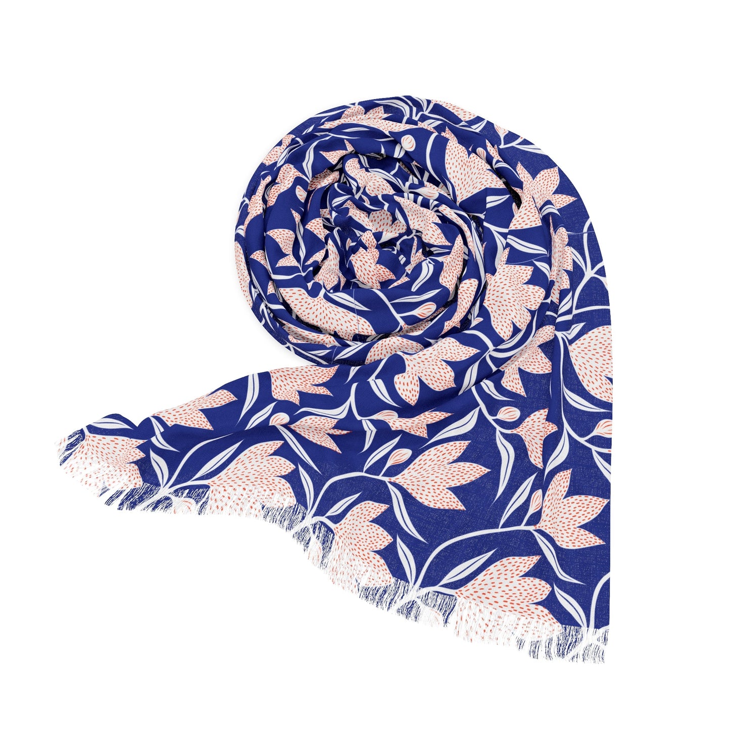 Scarf | Bright Blue & Orange | Magnolia