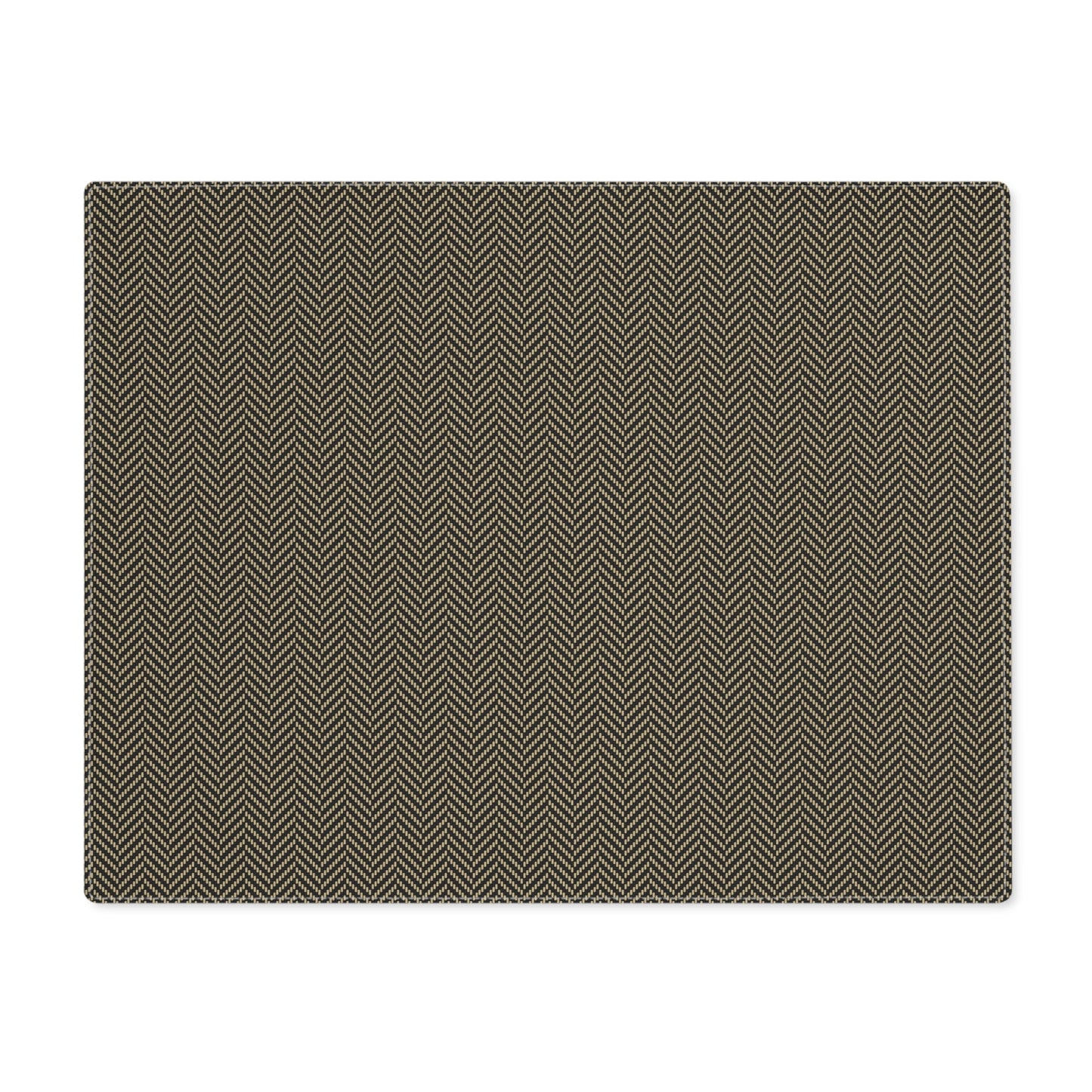 Placemat | Black & Gold | Herringbone