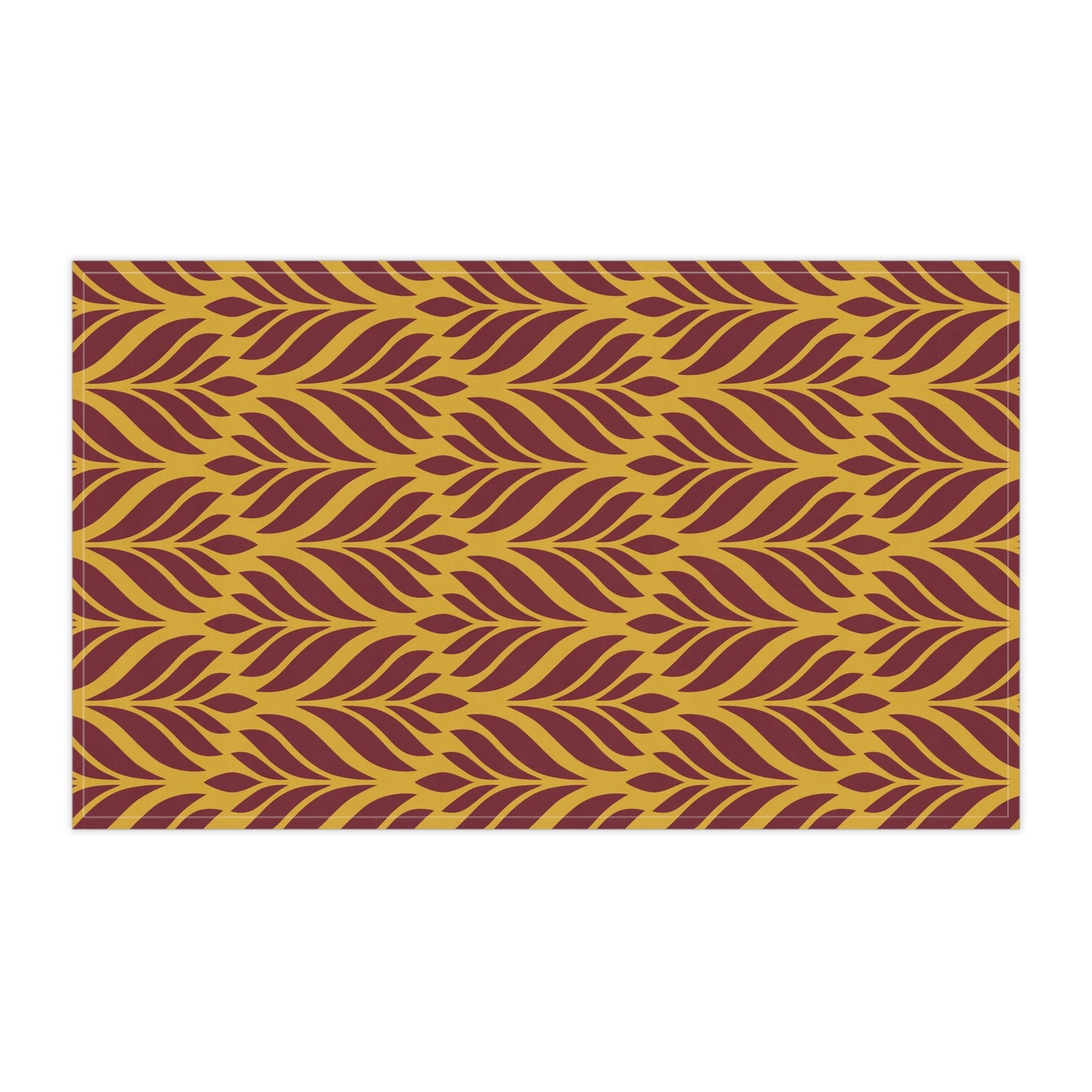 Tea Towels | Red & Yellow | Palm