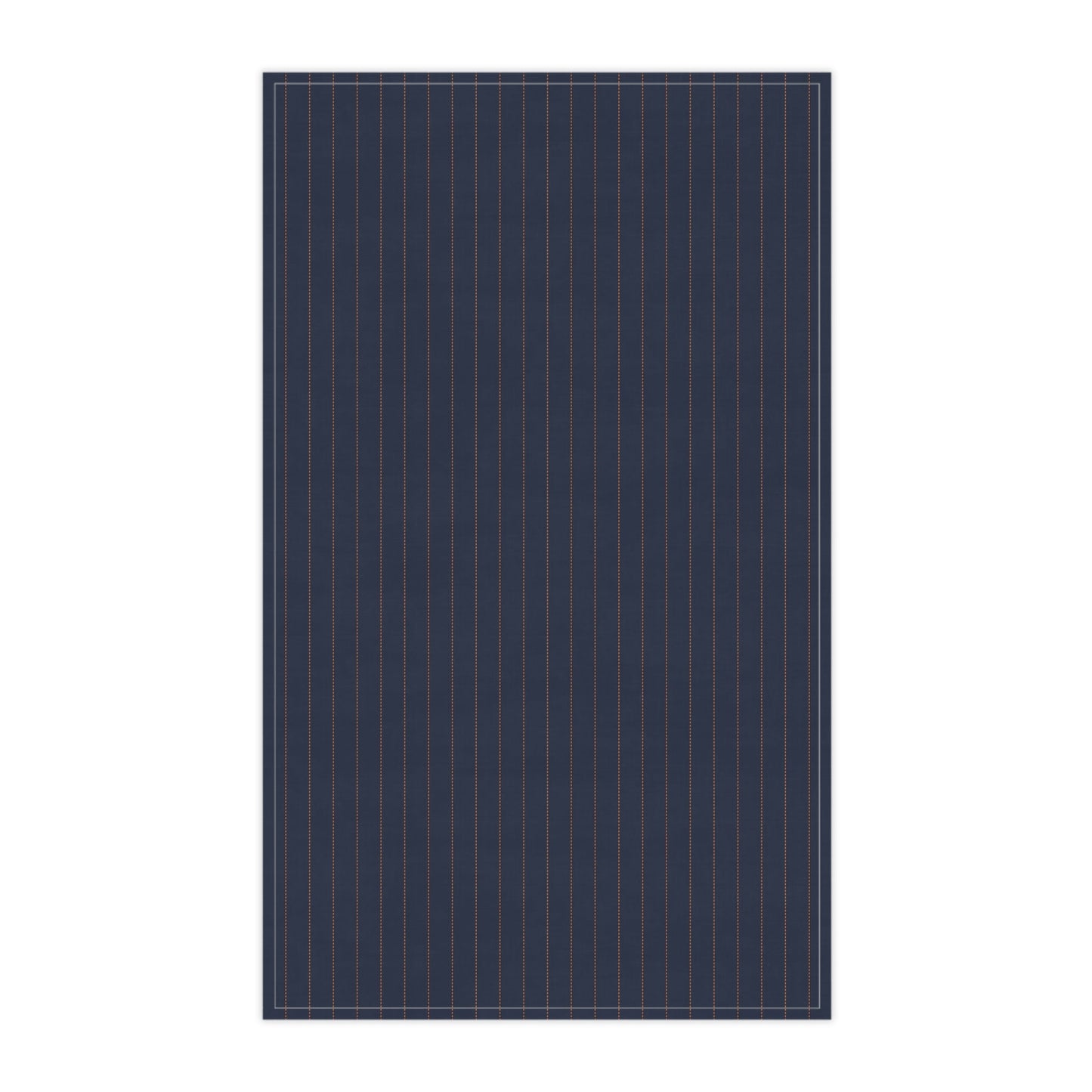 Tea Towels | Orange & Blue | Pinstripe