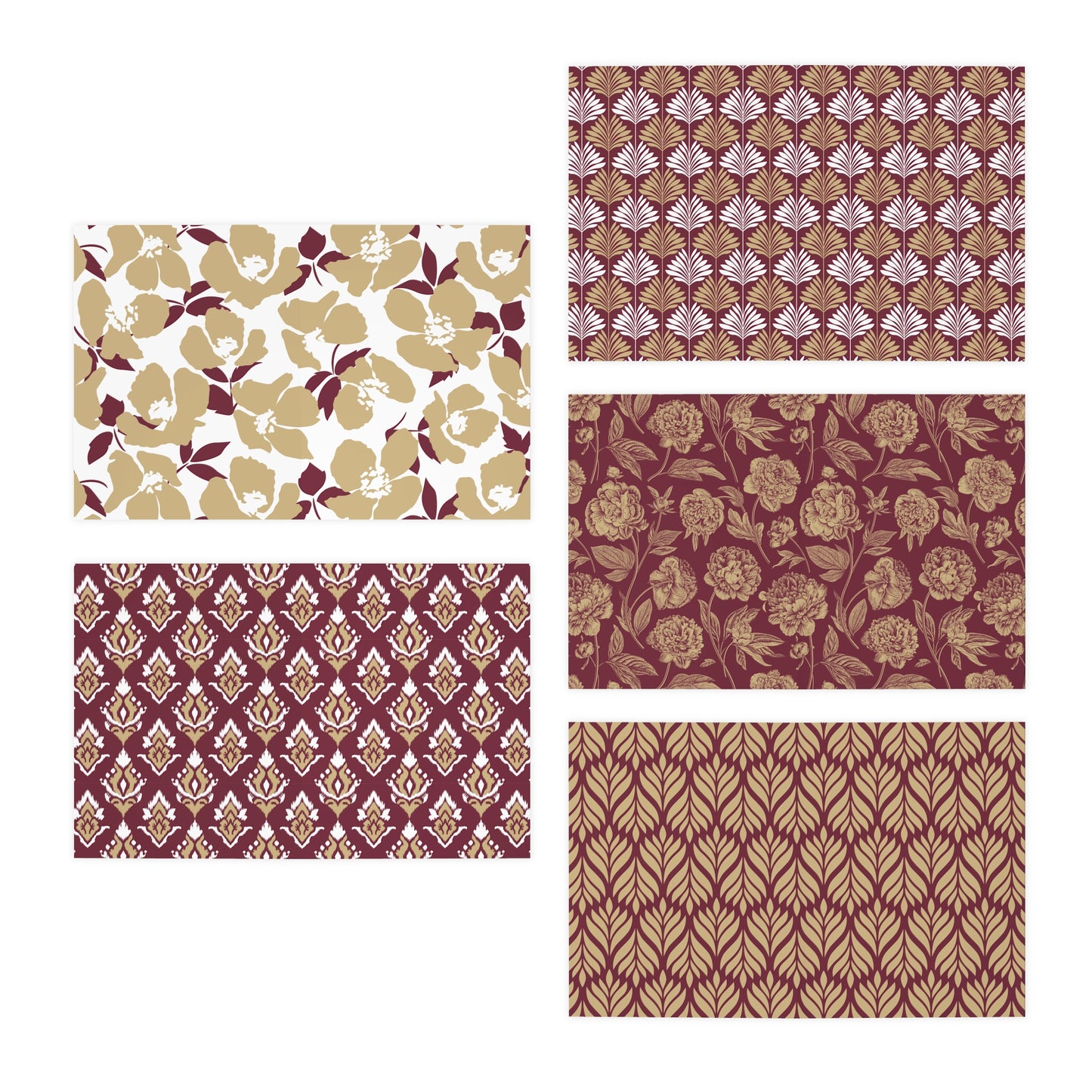 Multi-Design Note Cards, 5-Pack | Tallahassee, Florida