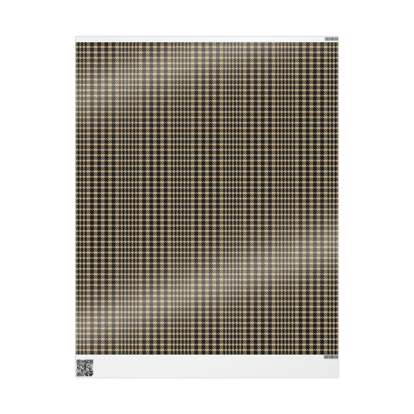Gift Wrap | Black & Gold | Tweed