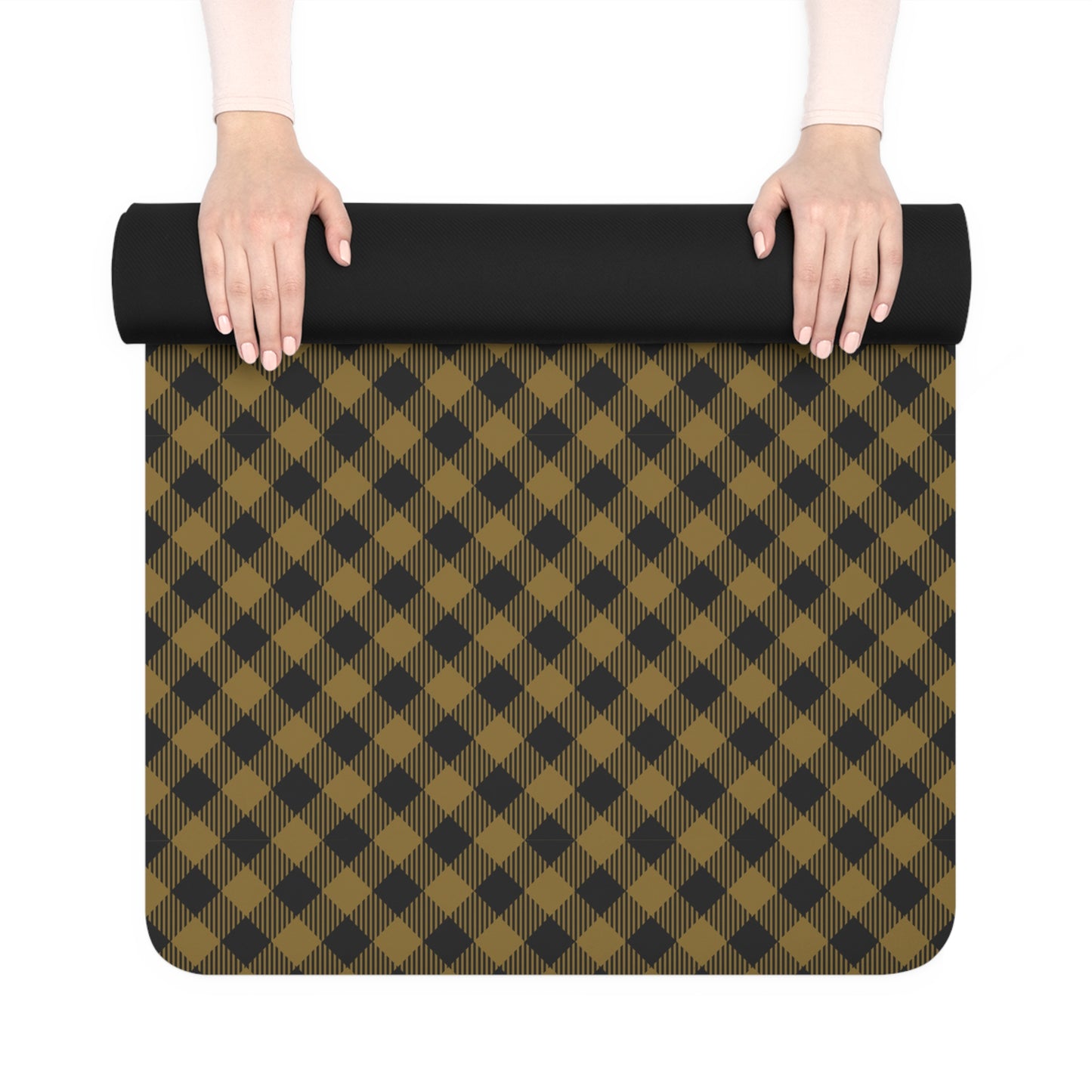 Yoga Mat | Winston Salem, North Carolina | Gingham