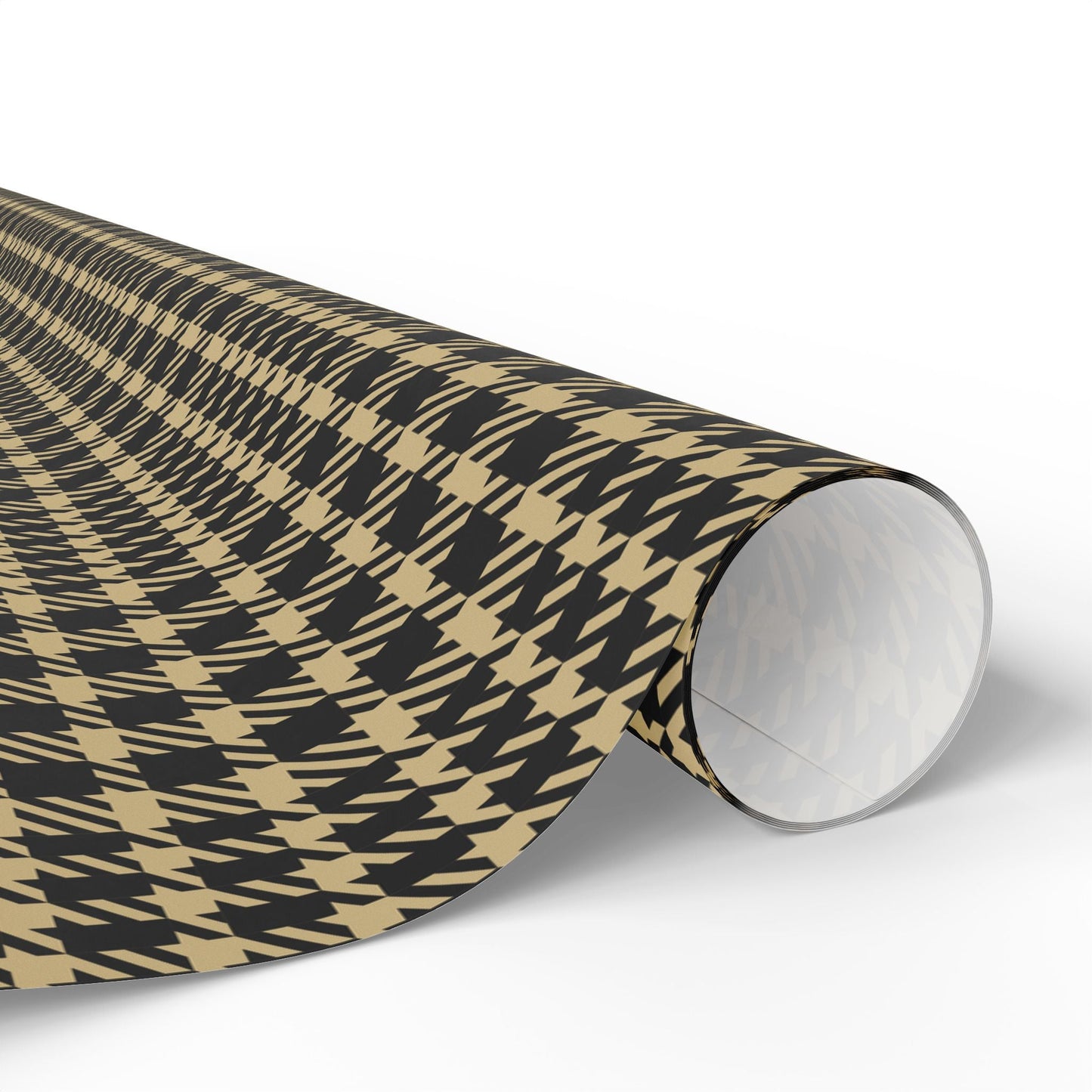 Gift Wrap | Black & Gold | Tweed