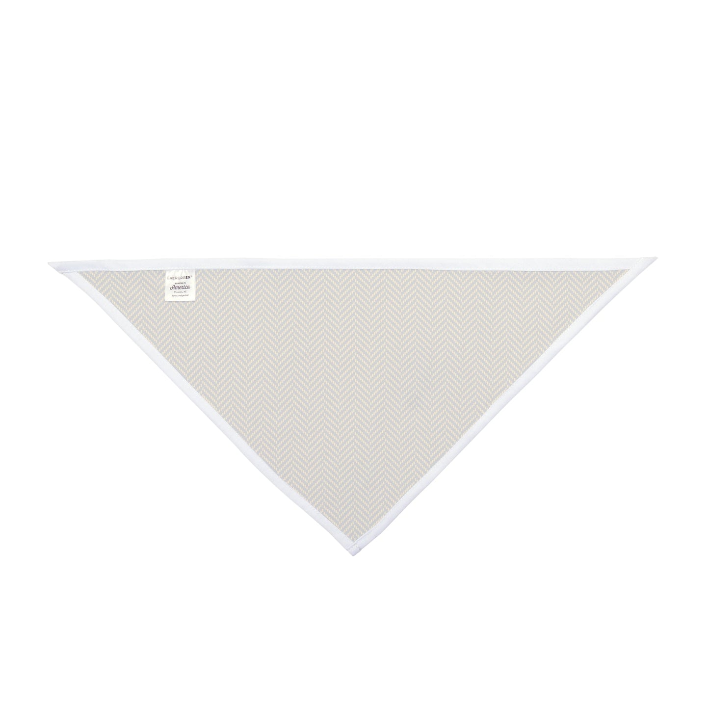 Pet Bandana | Yellow & Blue | Herringbone