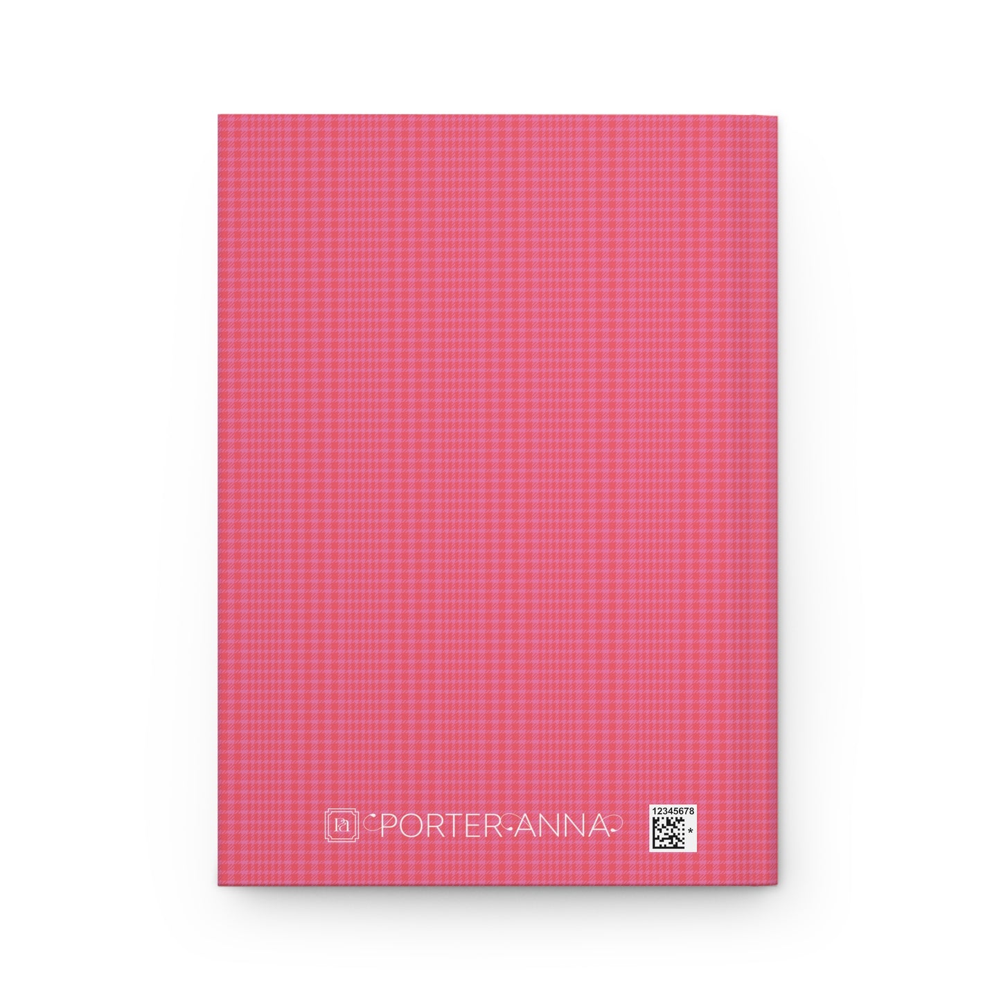 Copy of Monogram Journal | Greyhounds | Pink Tartan