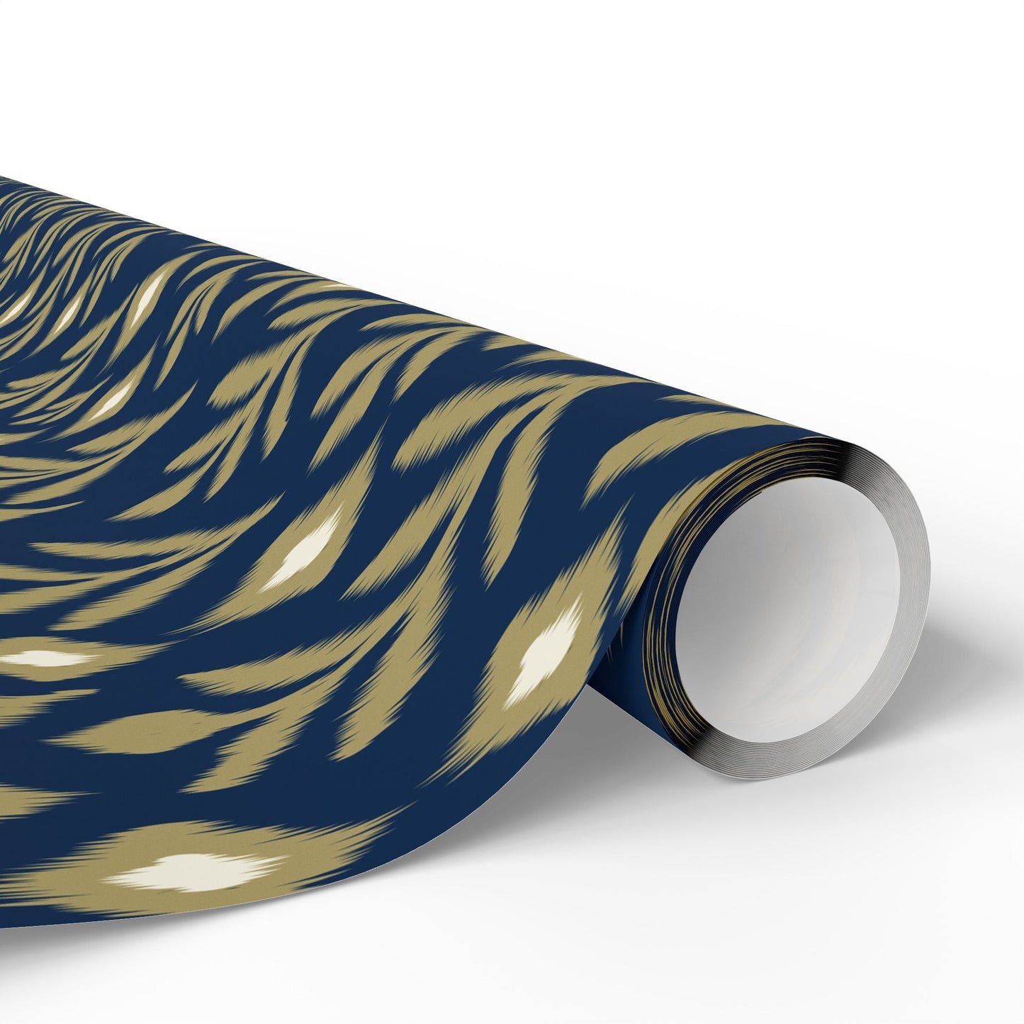 Gift Wrap | Blue & Gold | Laurel