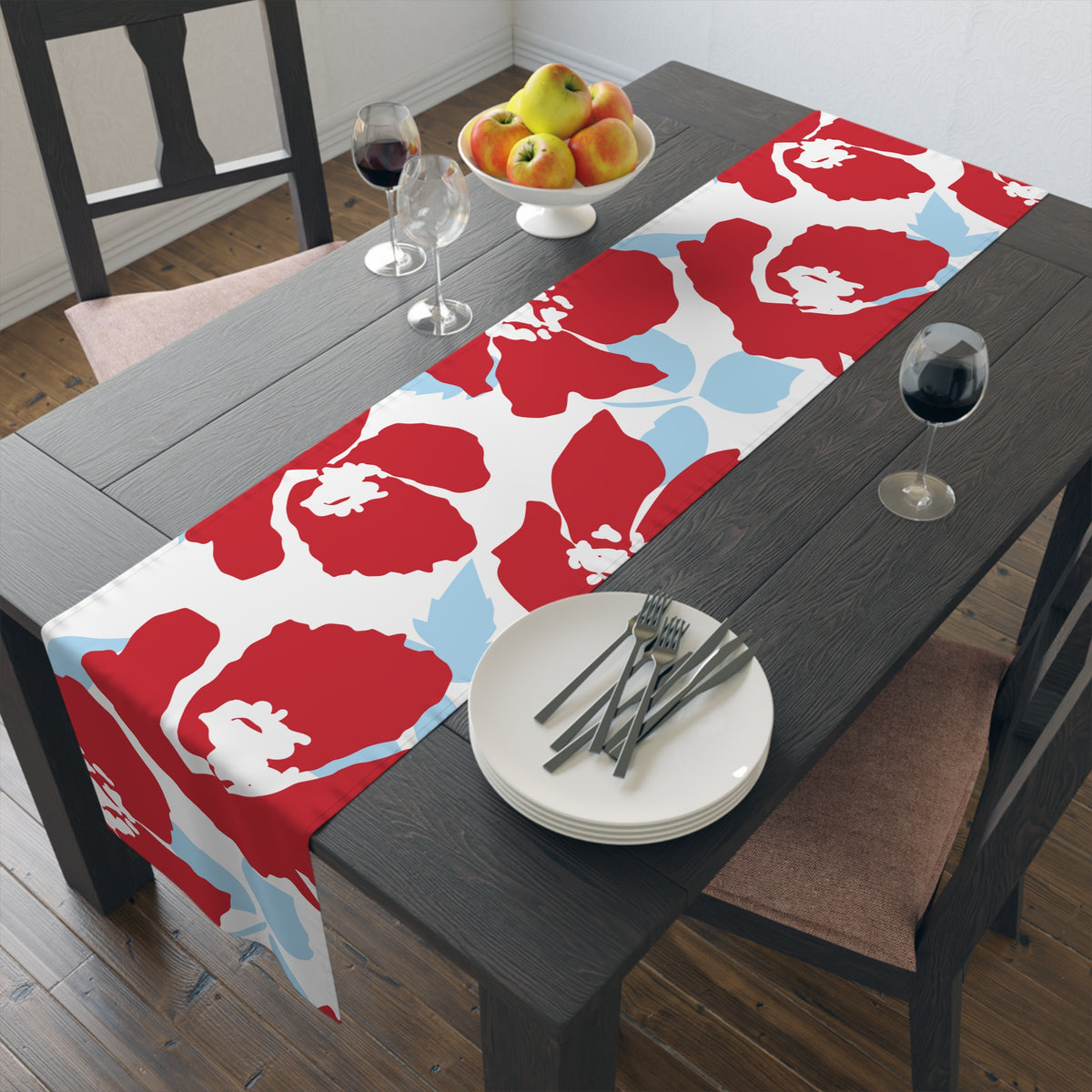 Table Runner | Oxford, Mississippi | Poppy