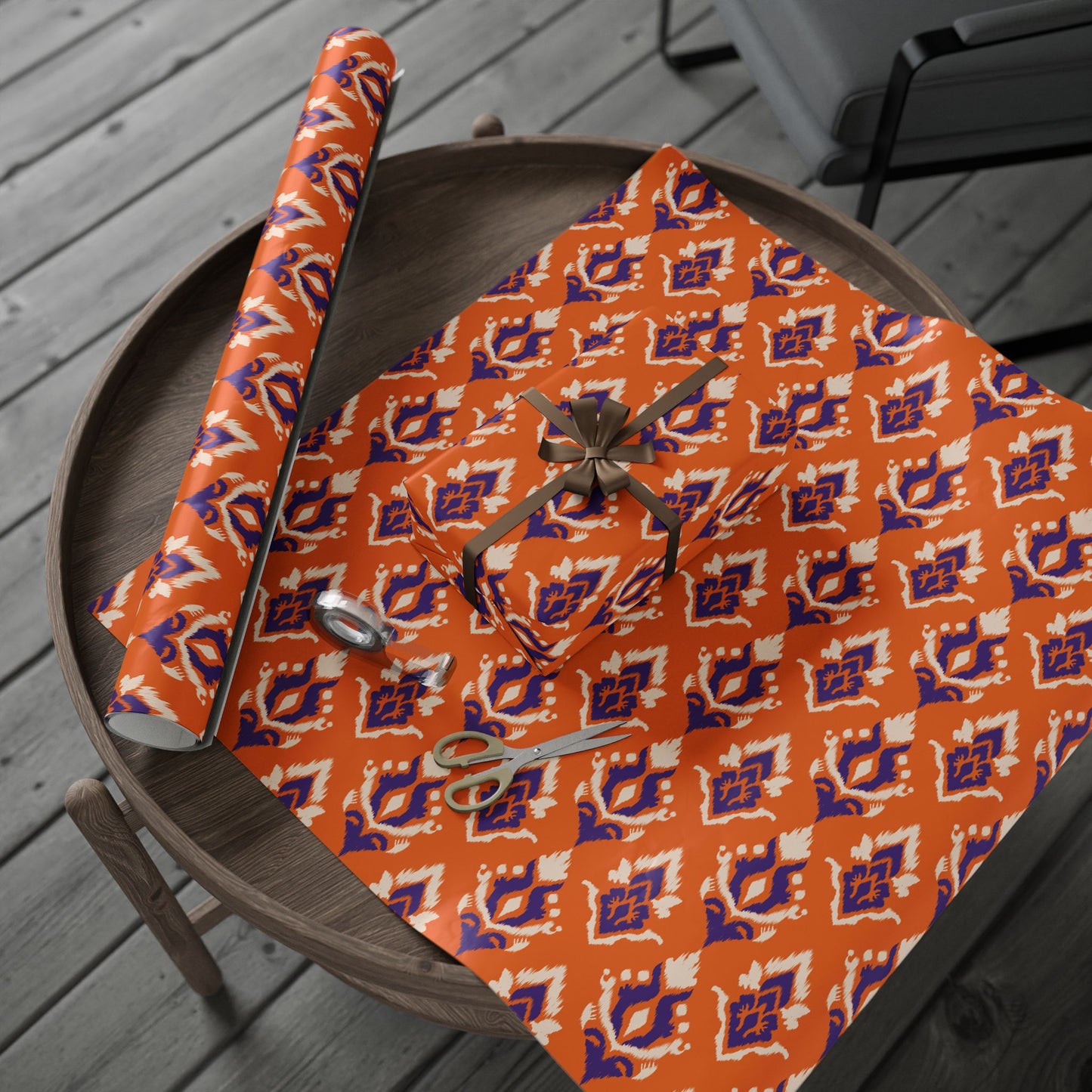 Gift Wrap | Clemson, South Carolina | Ikat