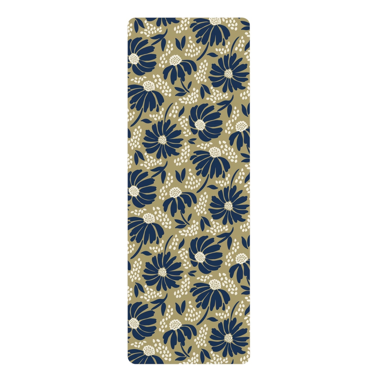 Yoga Mat | Blue & Gold | Bellis