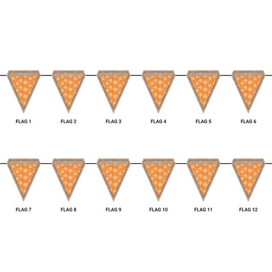 Flag Garland | Knoxville, Tennessee | Magnolia