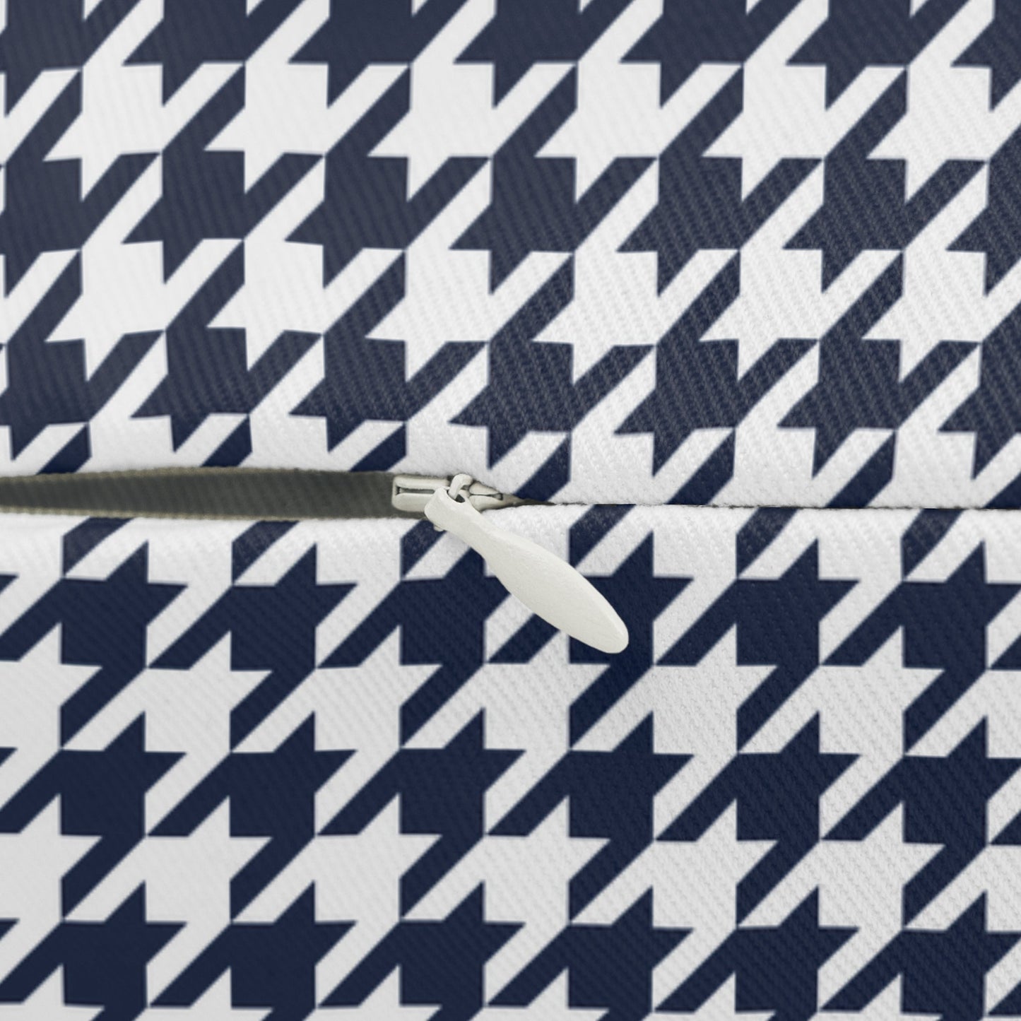 Pillow | Navy & White | Houndstooth