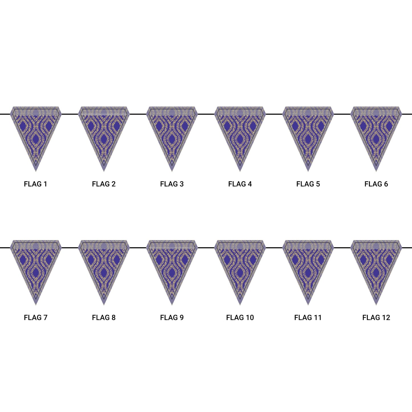 Flag Garland | Harrisonburg, Virginia | Ogee