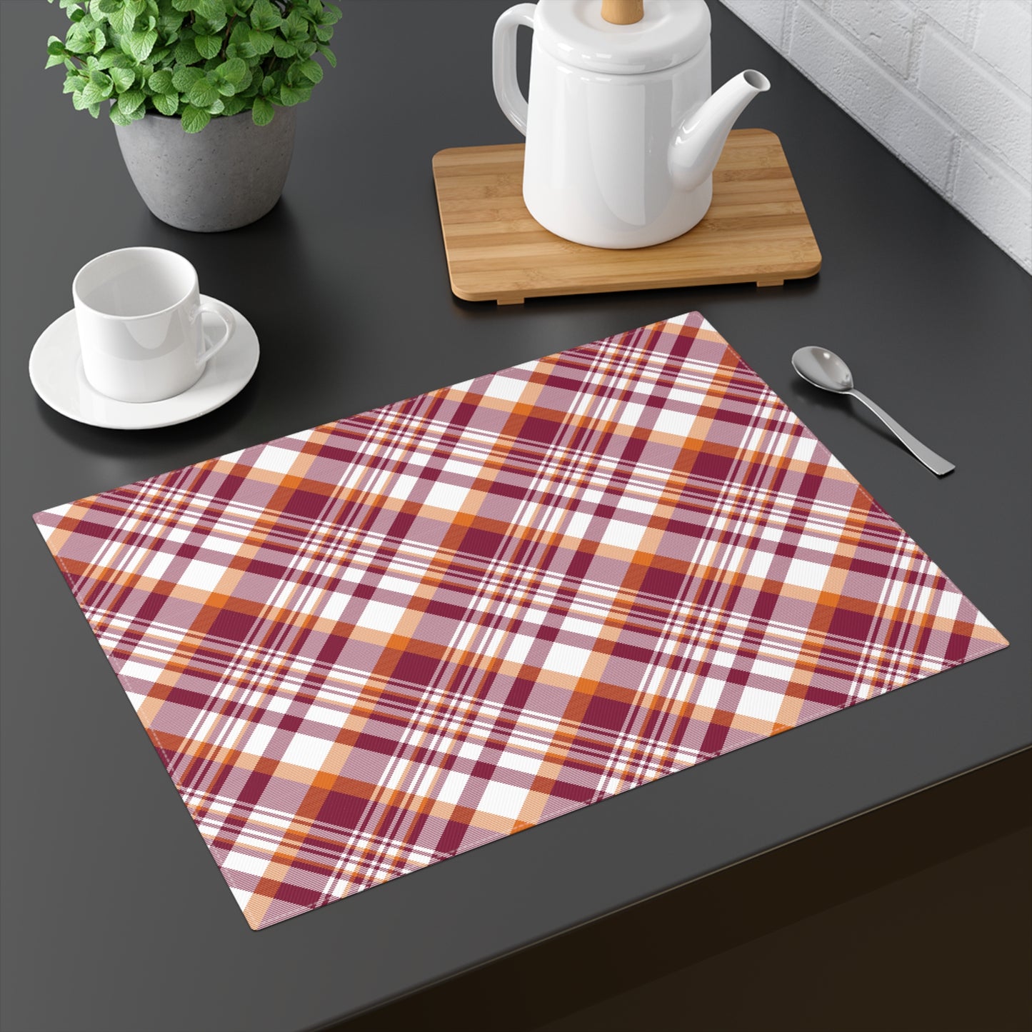 Placemat | Blacksburg, Virginia | Tartan