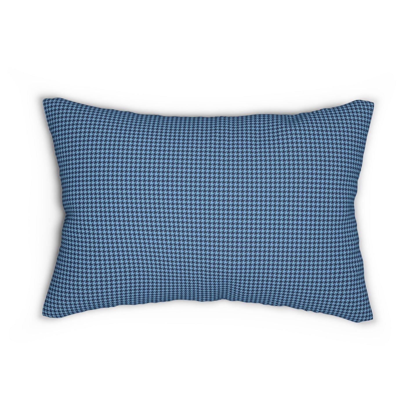 Pillow | Light Blue & White | Houndstooth
