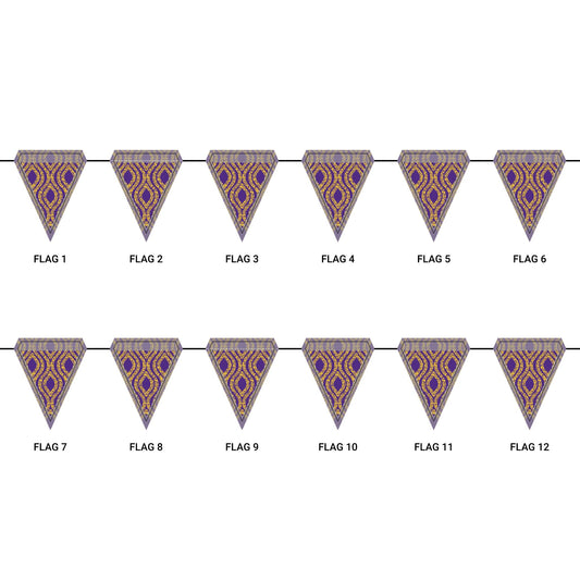 Flag Garland | Baton Rouge, Louisiana | Ogee
