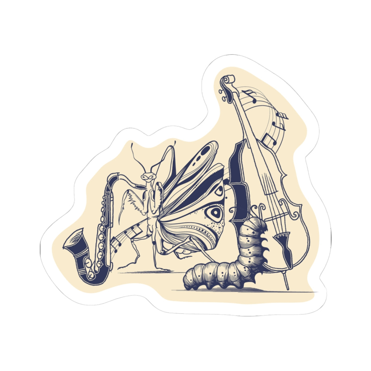 NYP Sticker | Caterpillar Symphony | Color
