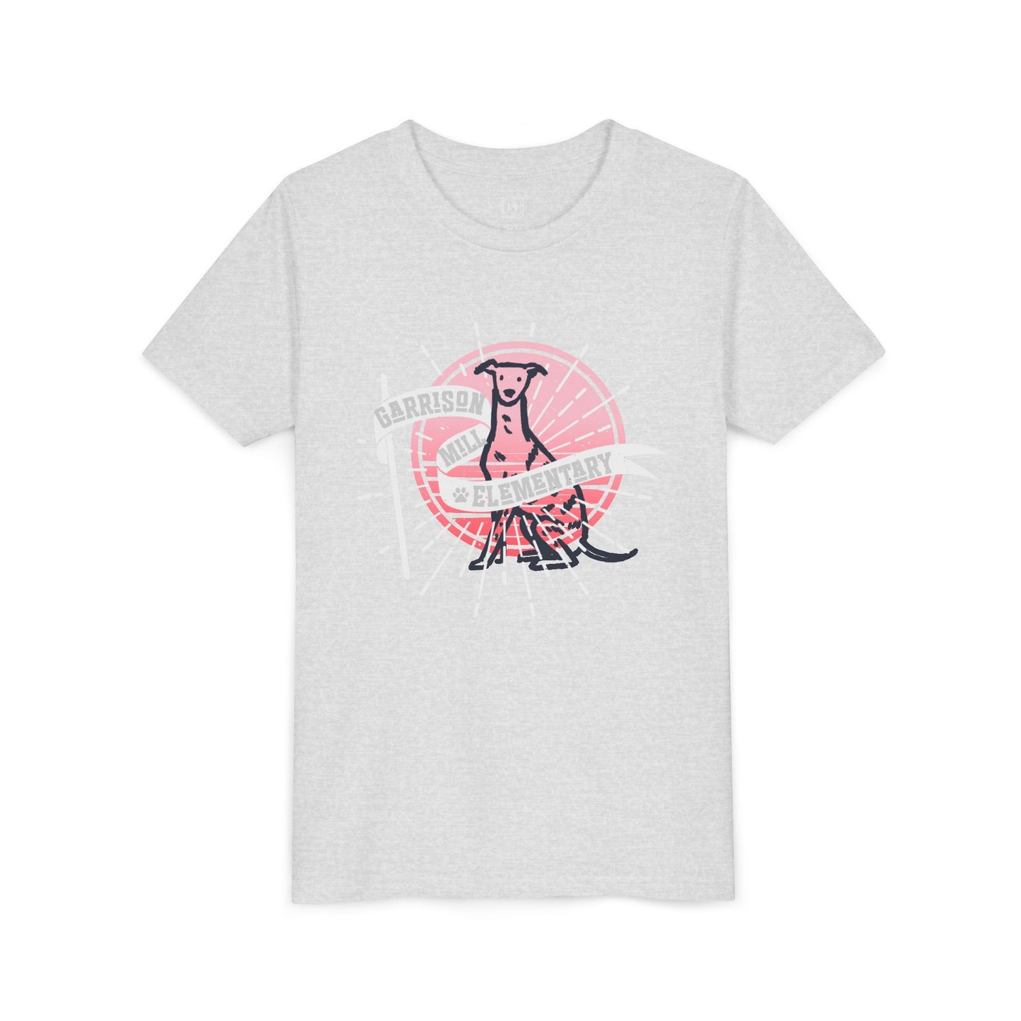 Youth Tee | Greyhounds | Pink Burst