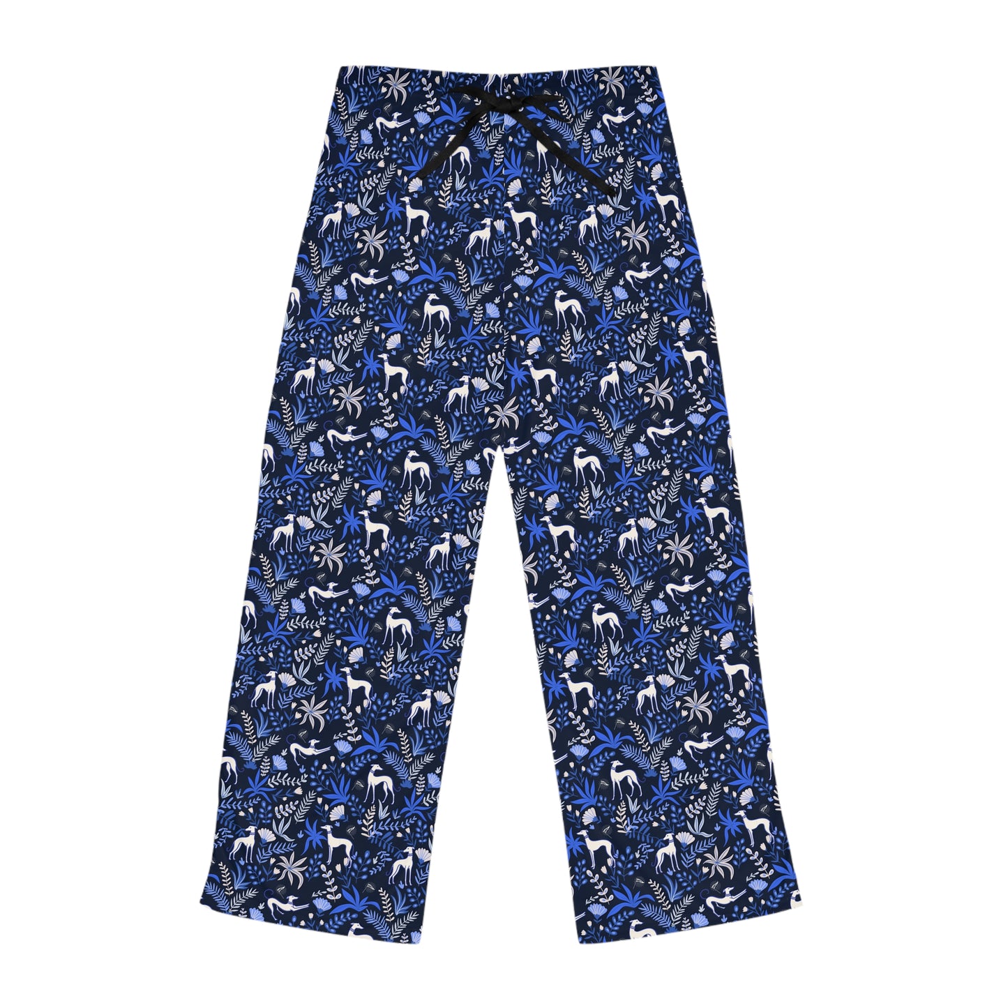 Adult PJ Pants | Greyhounds | Blue Fern
