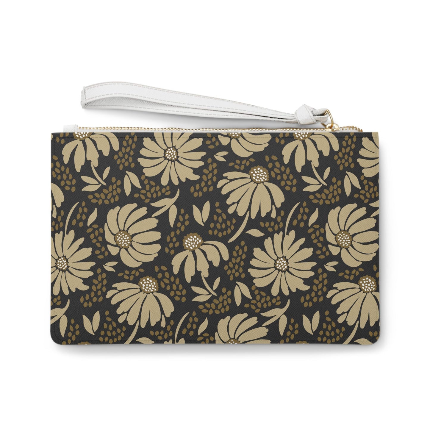 Clutch Bag | Black & Gold | Bellis