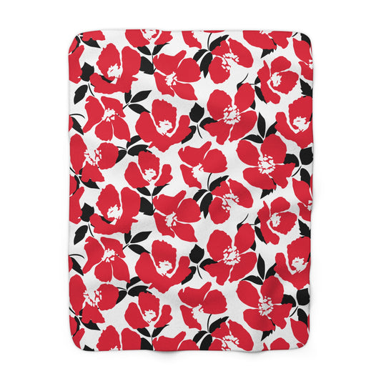 Sherpa Blanket | New Brunswick, New Jersey | Poppy